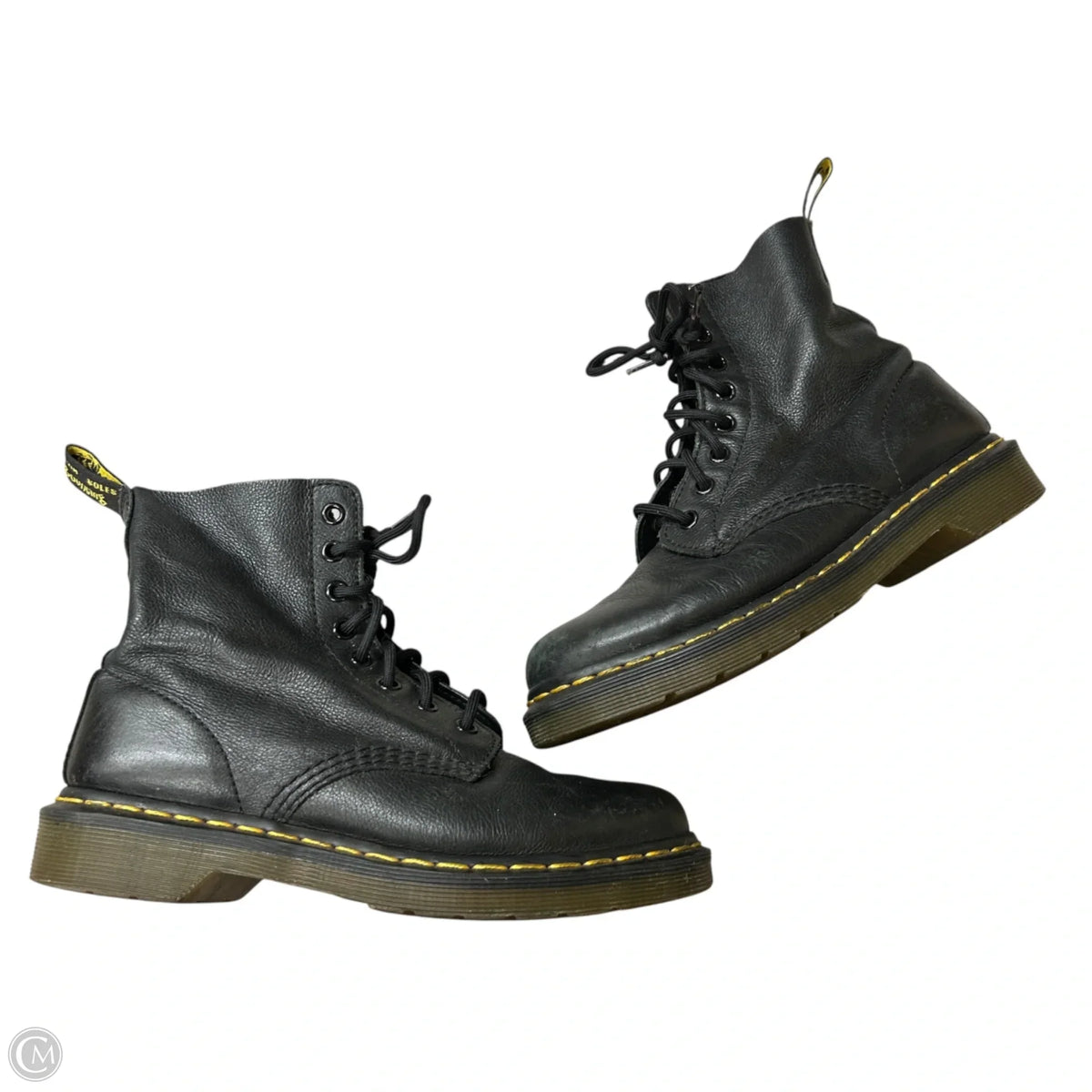Boots Ankle Flats By Dr Martens In Black, Size: 7