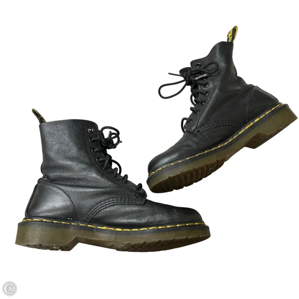 Boots Ankle Flats By Dr Martens In Black, Size: 7