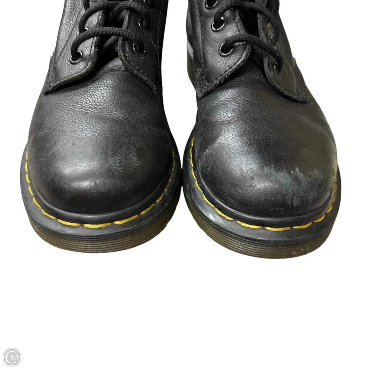 Boots Ankle Flats By Dr Martens In Black, Size: 7