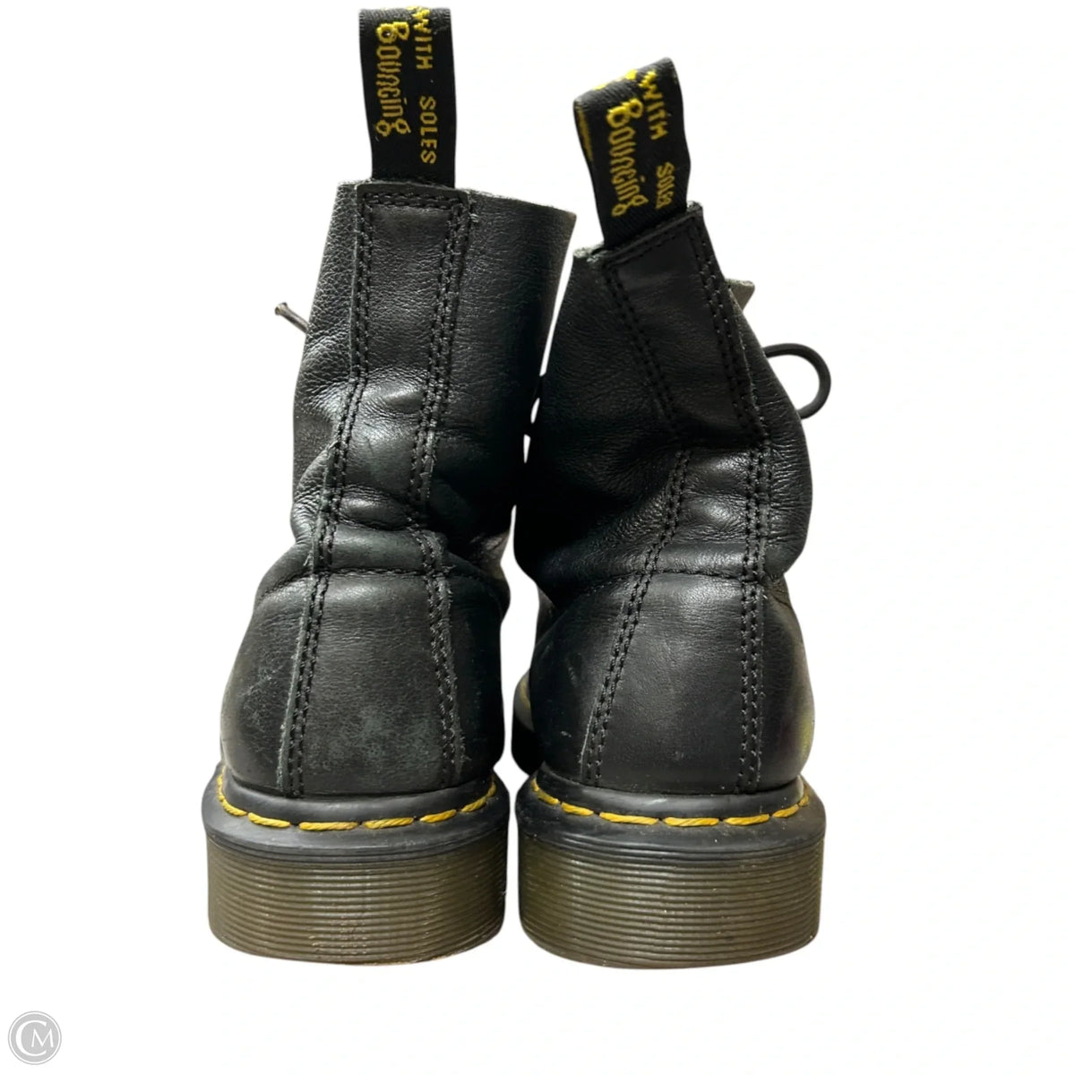 Boots Ankle Flats By Dr Martens In Black, Size: 7