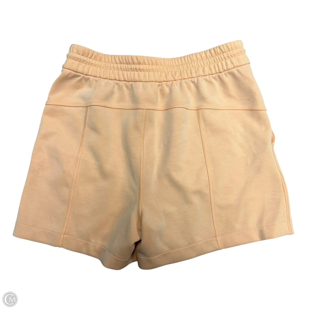 Athletic Shorts By Lululemon In Orange, Size: 6