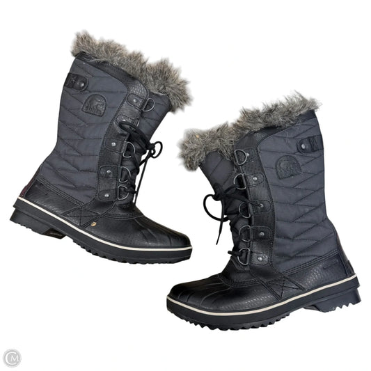Boots Snow By Sorel In Black, Size: 8