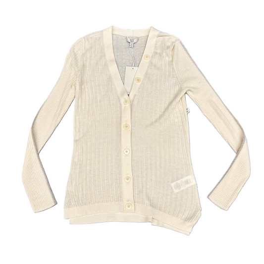 Sweater Cardigan By Joie In Cream, Size: M