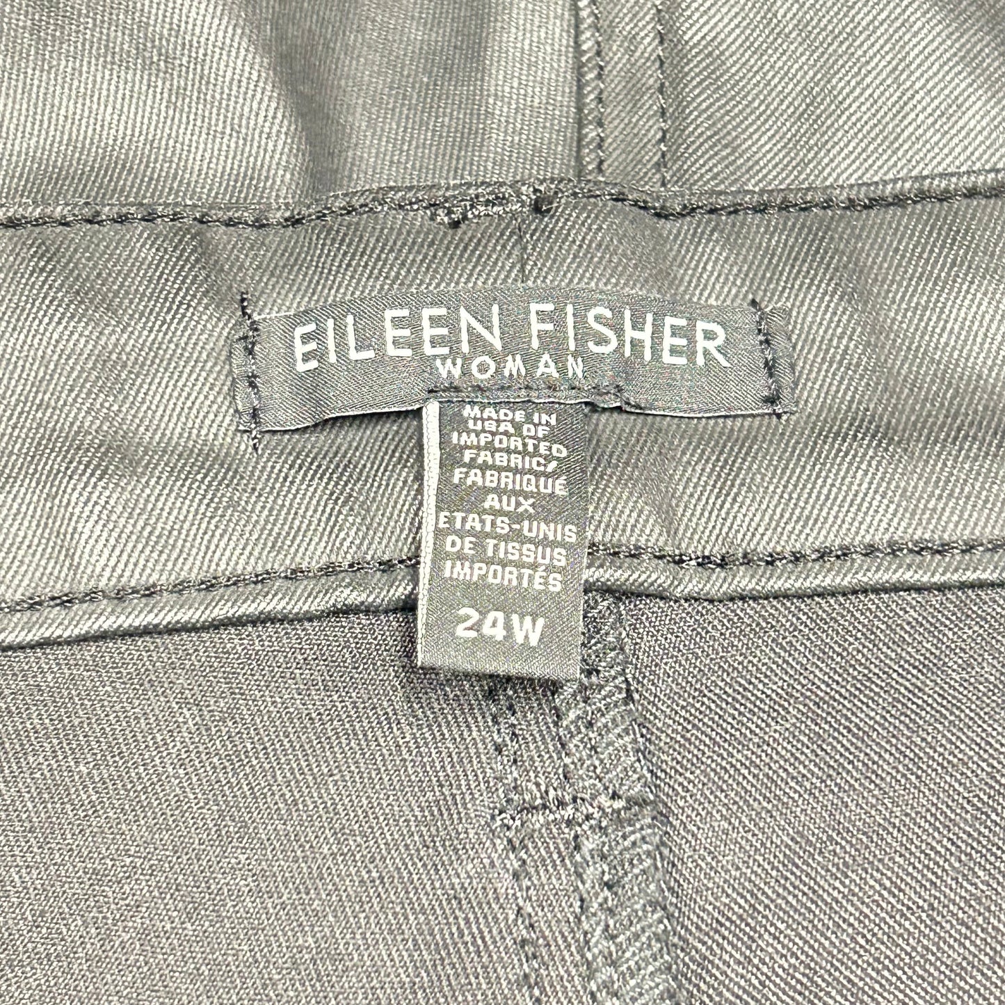Black Jeans Boot Cut By Eileen Fisher, Size: 3x