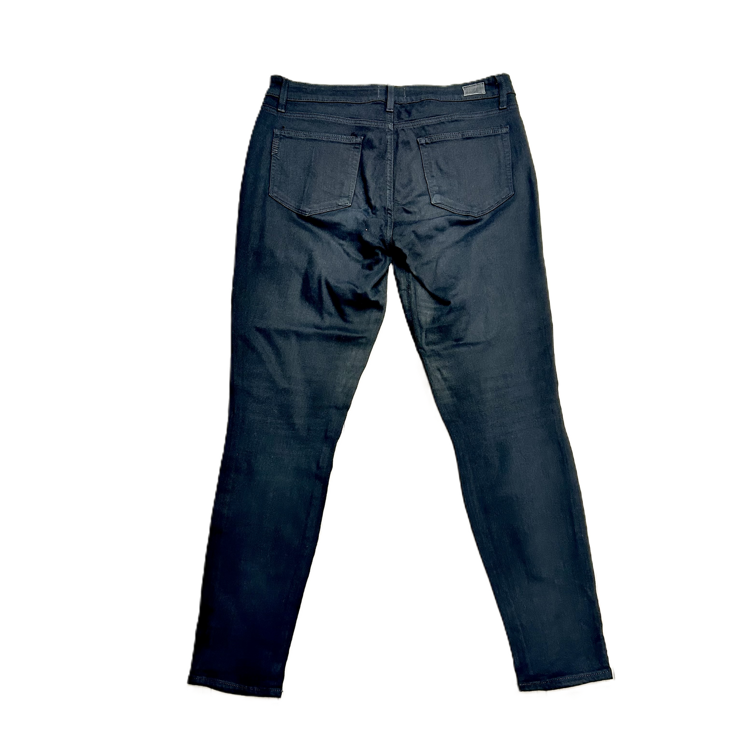 Denim Blue Jeans Cropped By Paige, Size: 8