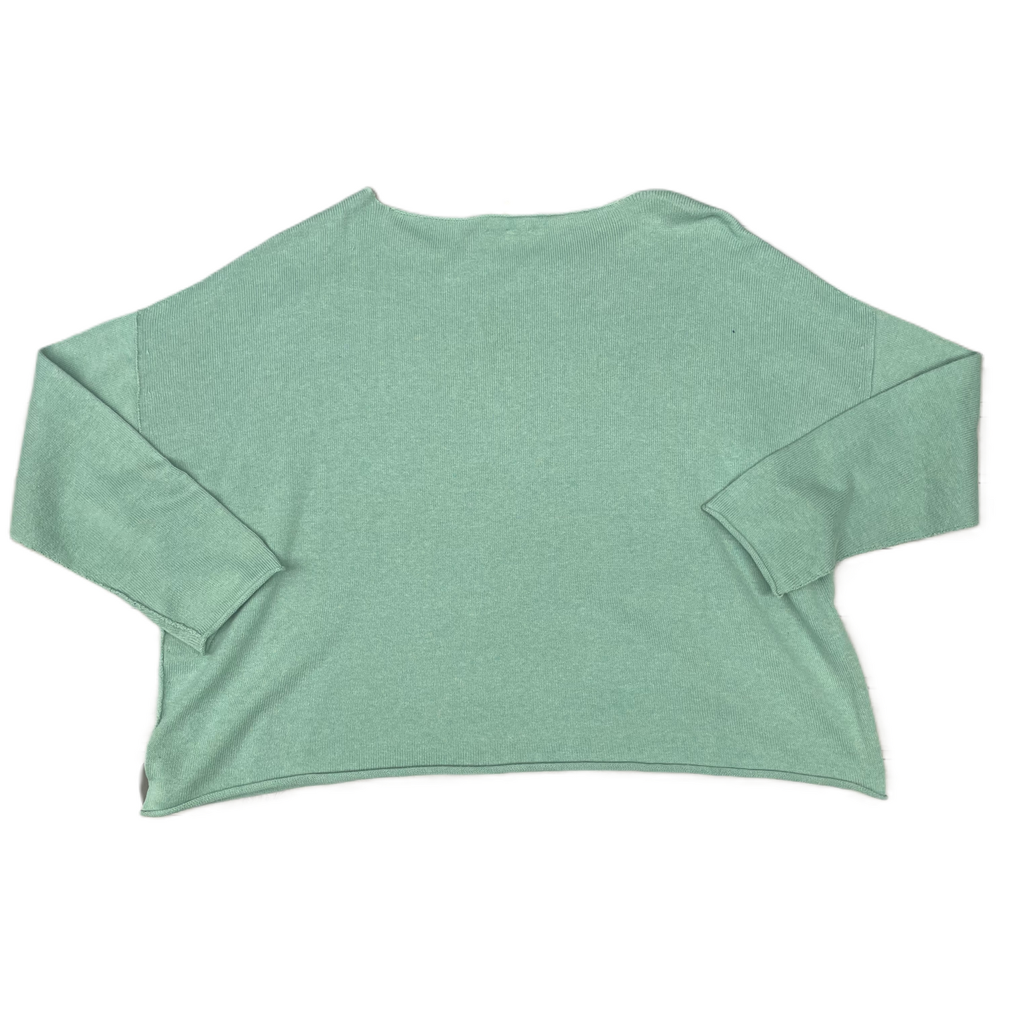 Sweater By Eileen Fisher In Green, Size: L