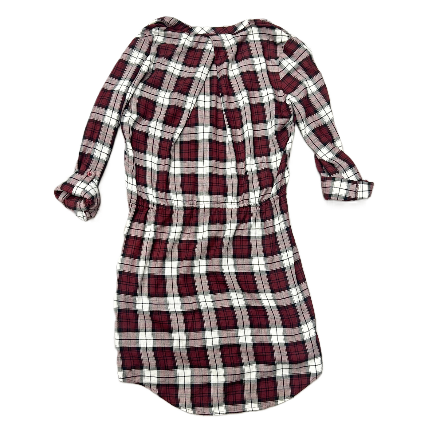 Plaid Dress Casual Short By Joie, Size: Xxs