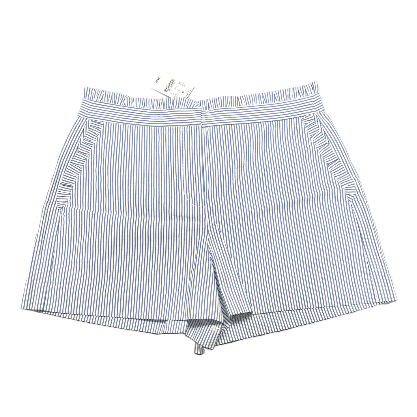 Blue & White Shorts By J. Crew, Size: 6