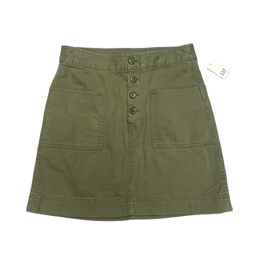 Green Skirt Mini & Short By Gap, Size: 4