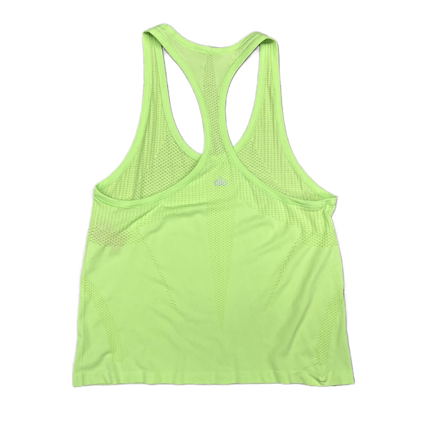 Green Athletic Tank Top By Alo, Size: S