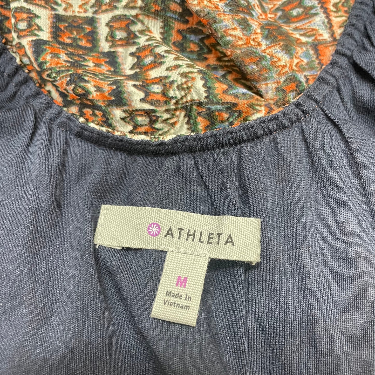 Green & Orange Dress Casual Maxi By Athleta, Size: M