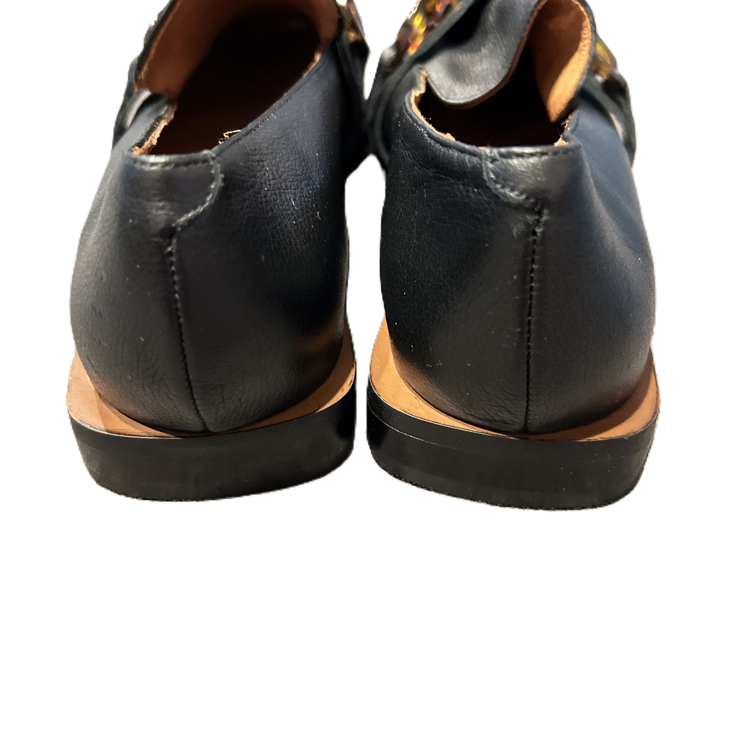 Black Shoes Flats By Angel Alacorn, Size: 9.5