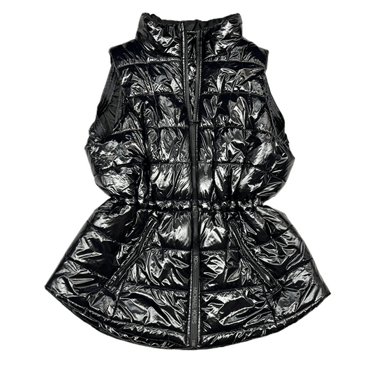 Vest Puffer & Quilted By Michael By Michael Kors In Black, Size: L