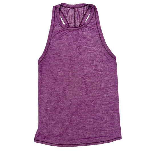 Athletic Tank Top By Lululemon In Purple, Size: M