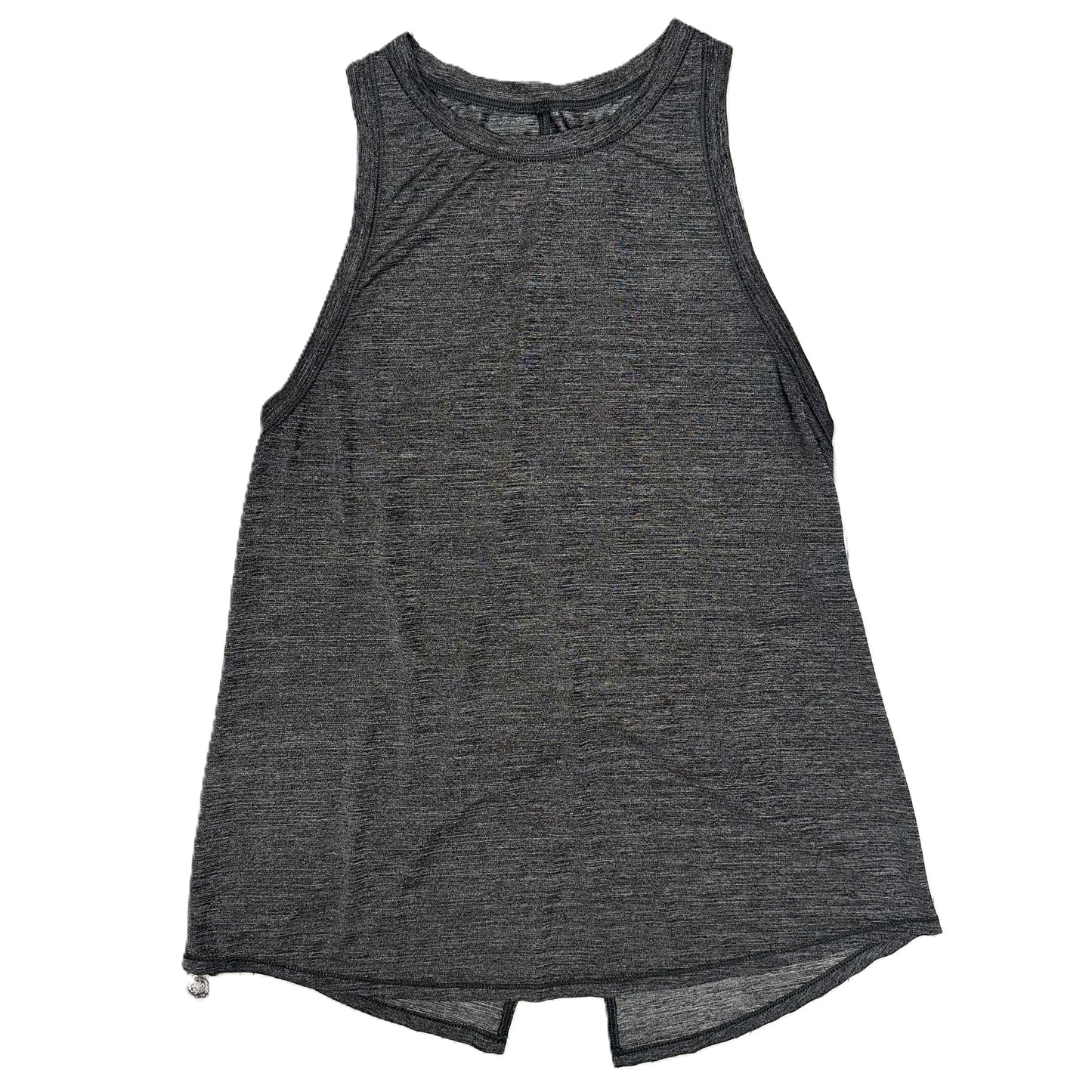 Athletic Tank Top By Lululemon In Grey, Size: M