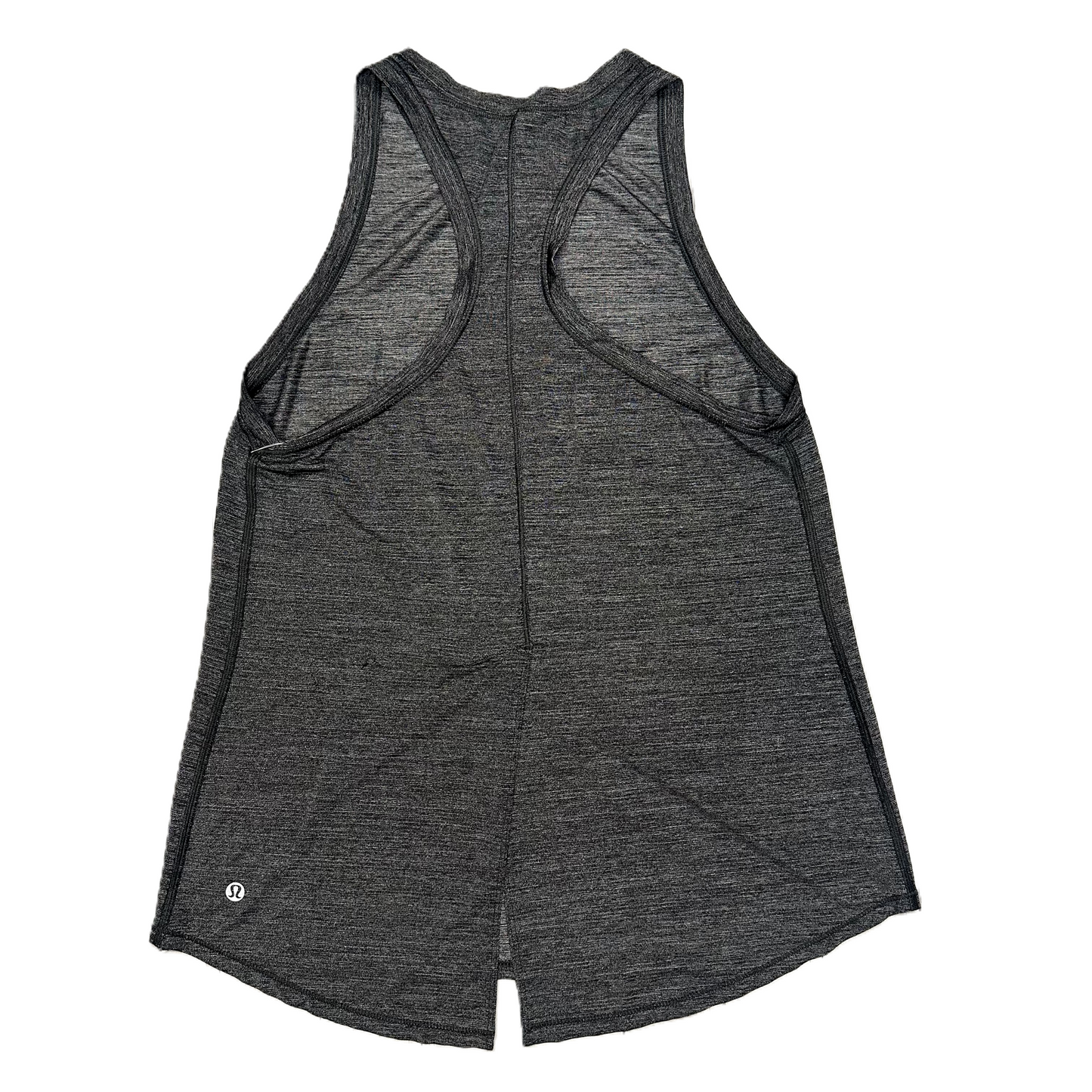 Athletic Tank Top By Lululemon In Grey, Size: M