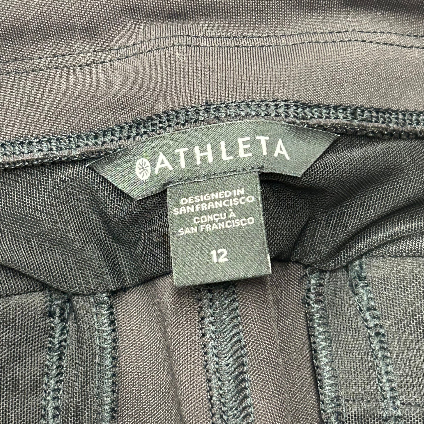 Athletic Pants By Athleta In Black, Size: 12