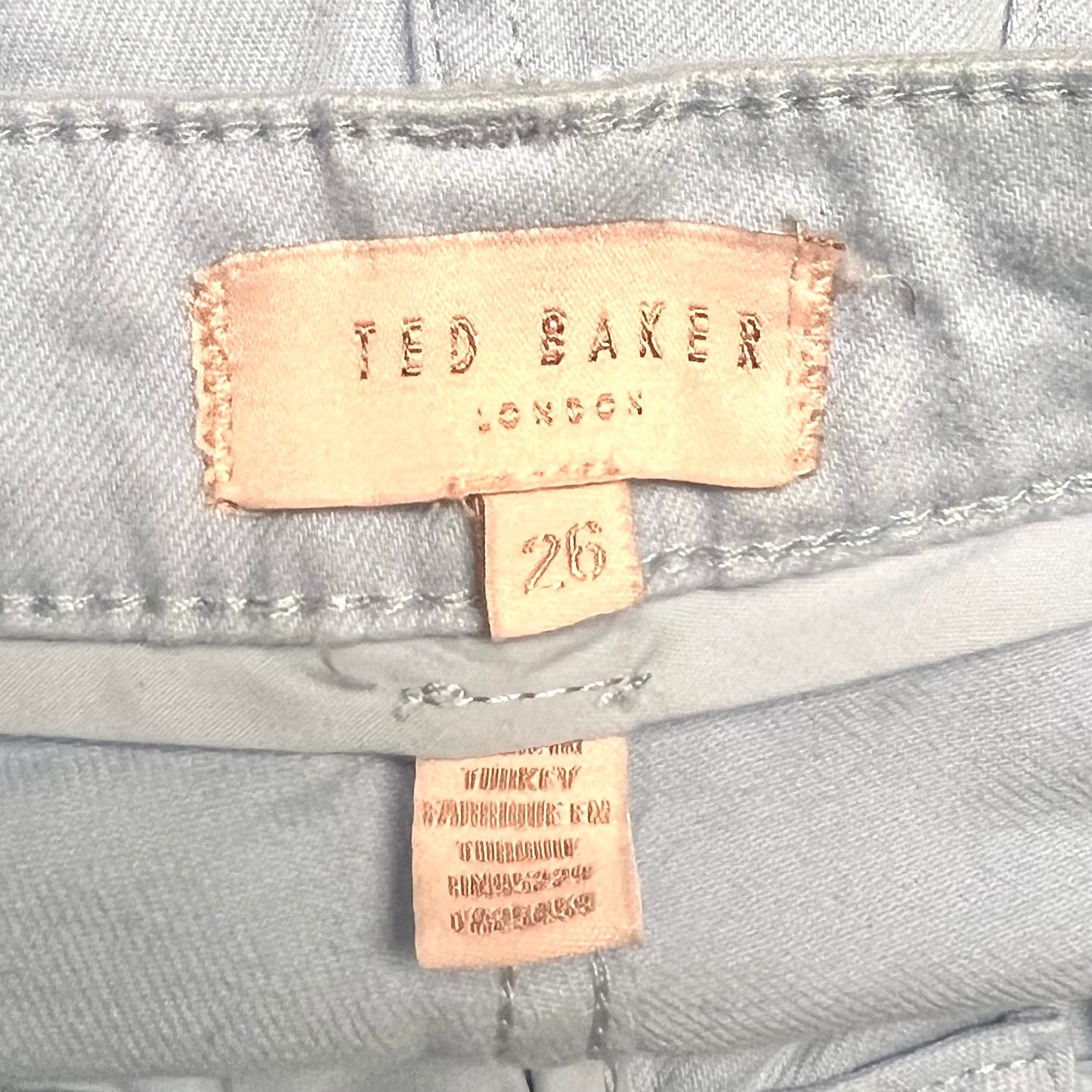 Jeans Cropped By Ted Baker In Blue, Size: 2