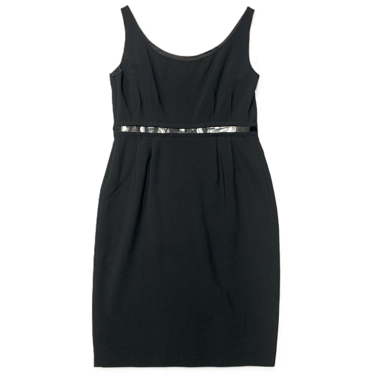 Dress Luxury Designer By Moschino In Black, Size: L