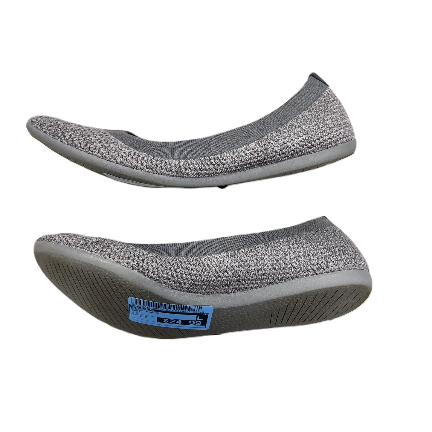 Shoes Flats By Allbirds In Grey, Size: 7.5