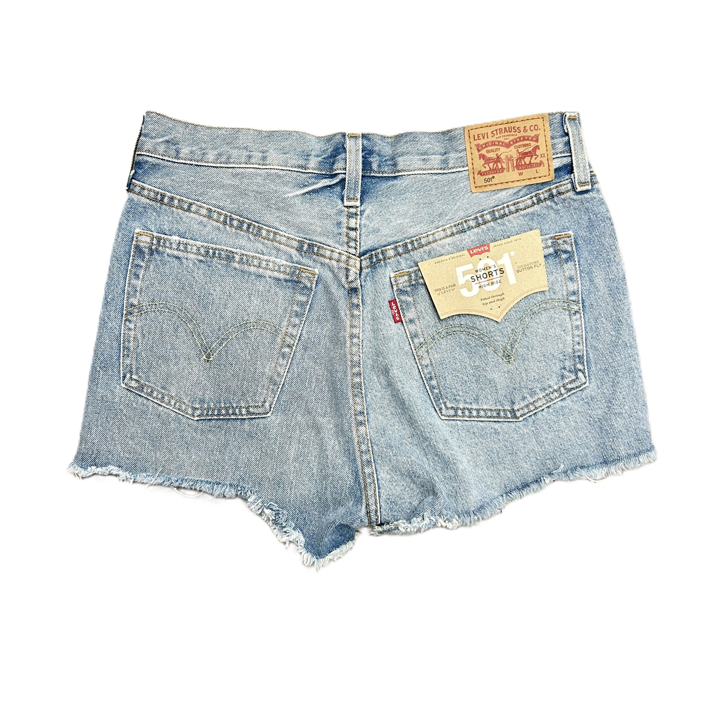 Shorts By Levis In Blue Denim, Size: 6