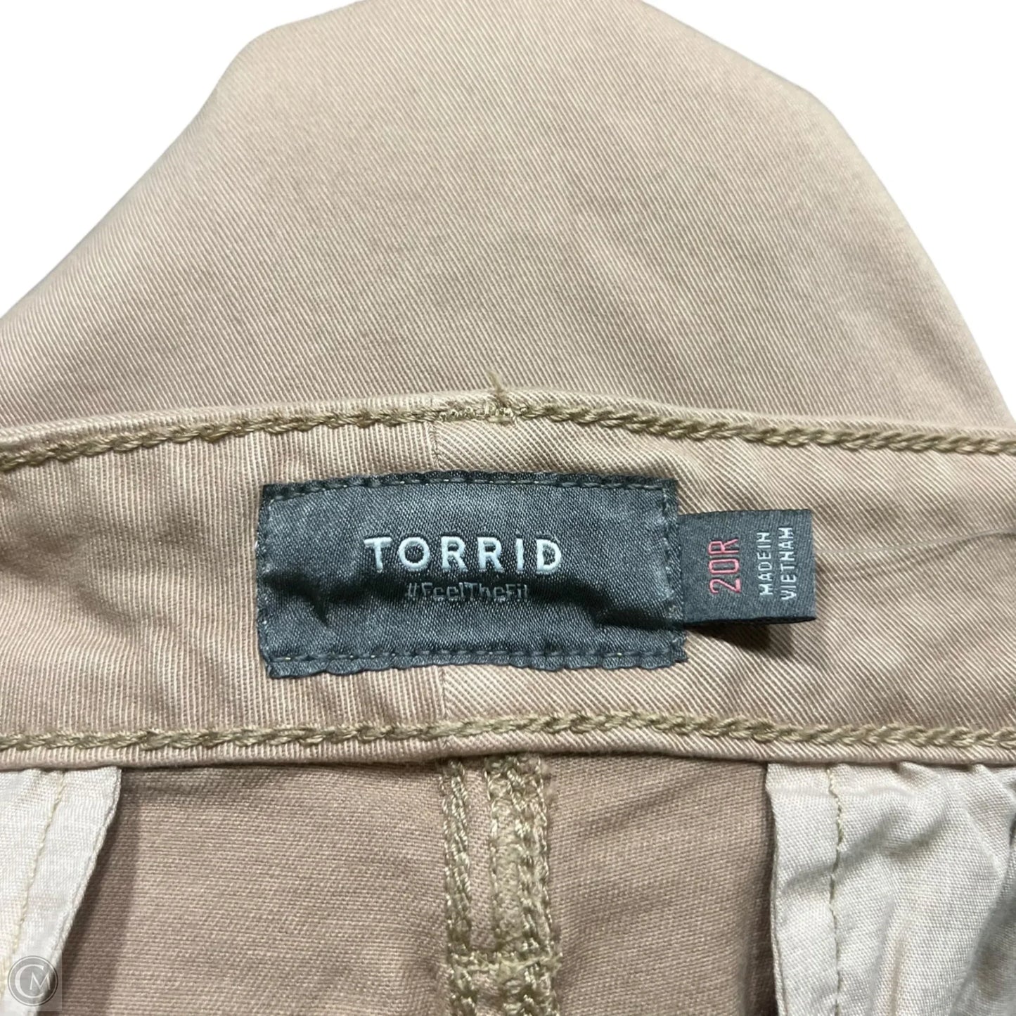 Pants Wide Leg By Torrid In Brown, Size: 20