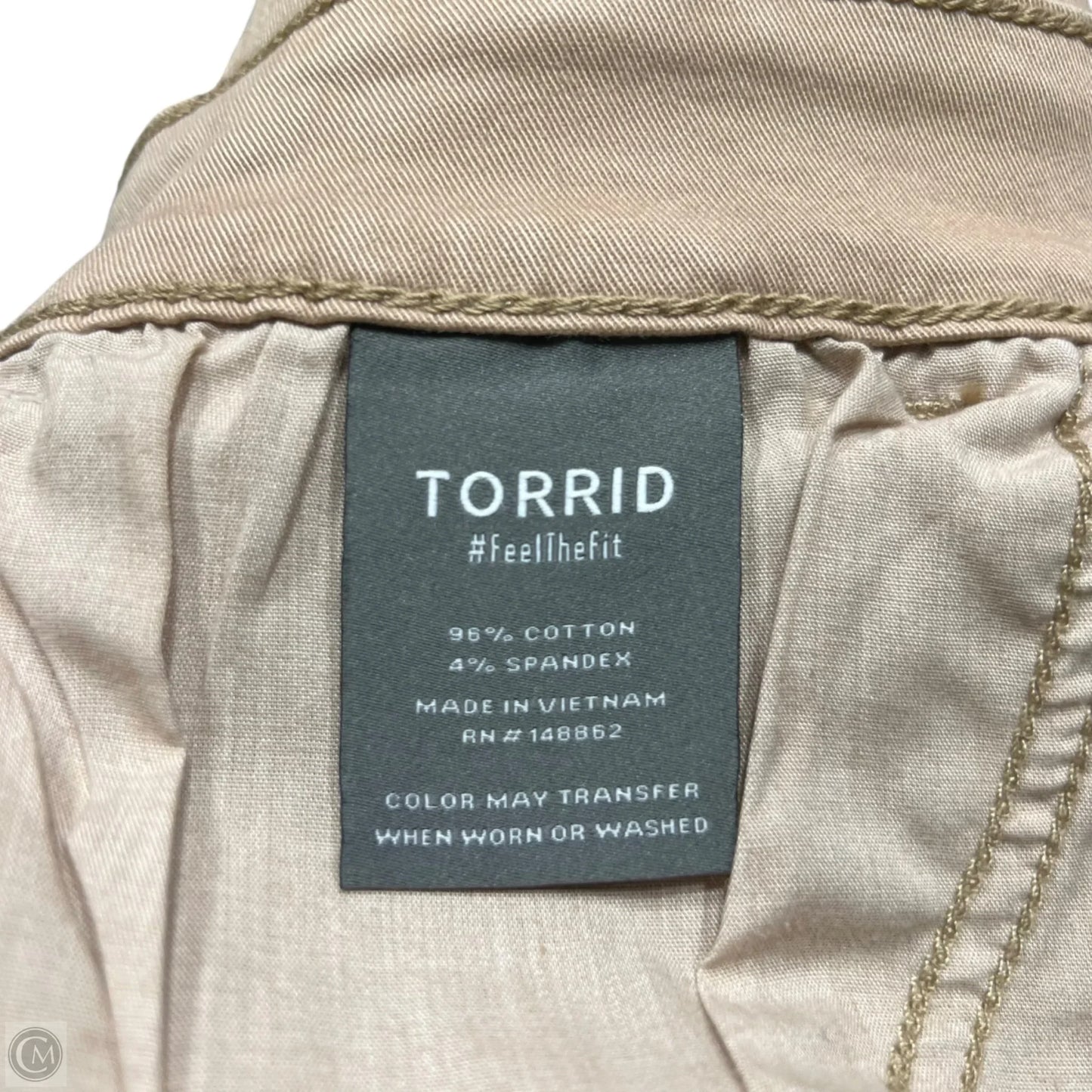 Pants Wide Leg By Torrid In Brown, Size: 20