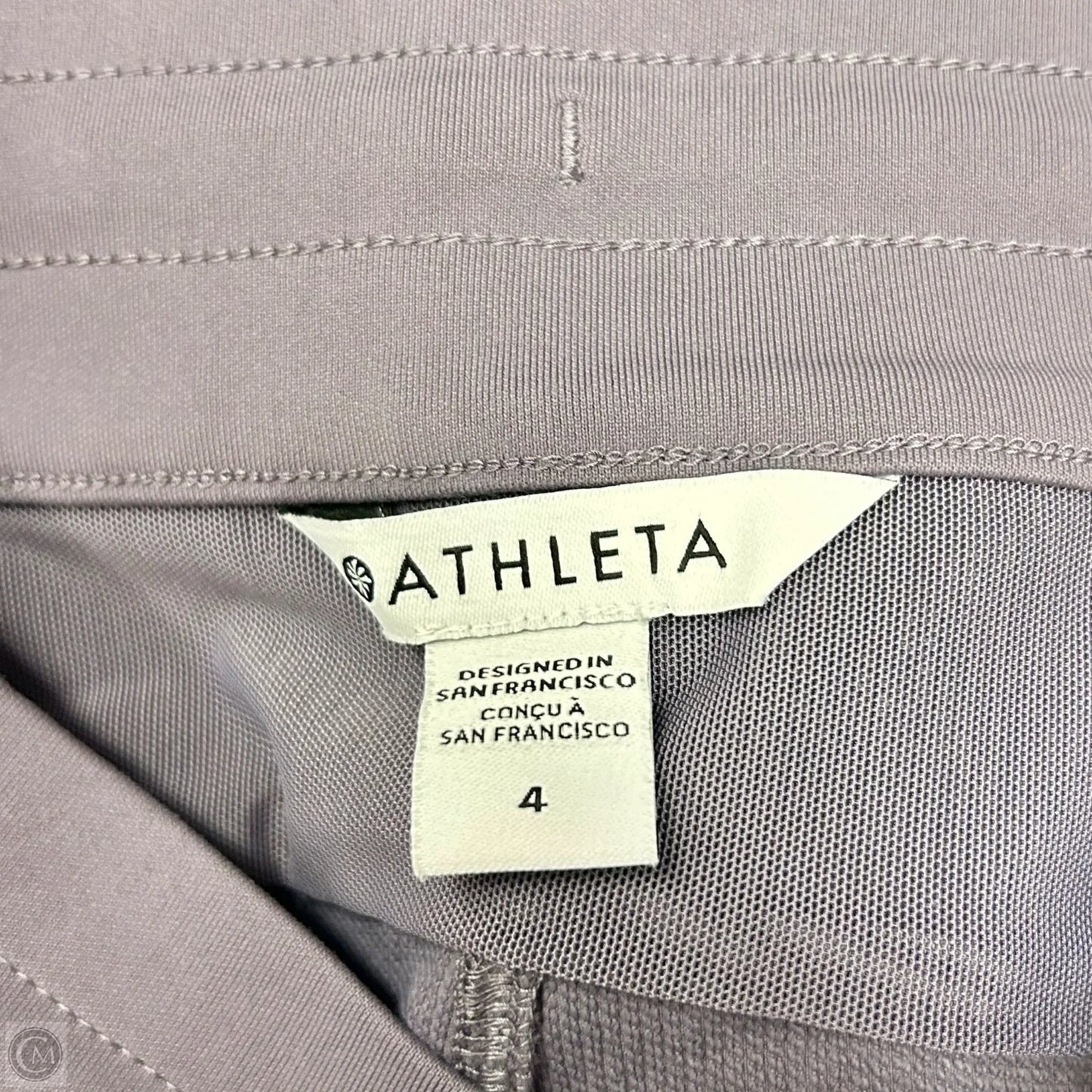 Athletic Pants By Athleta In Purple, Size: 4