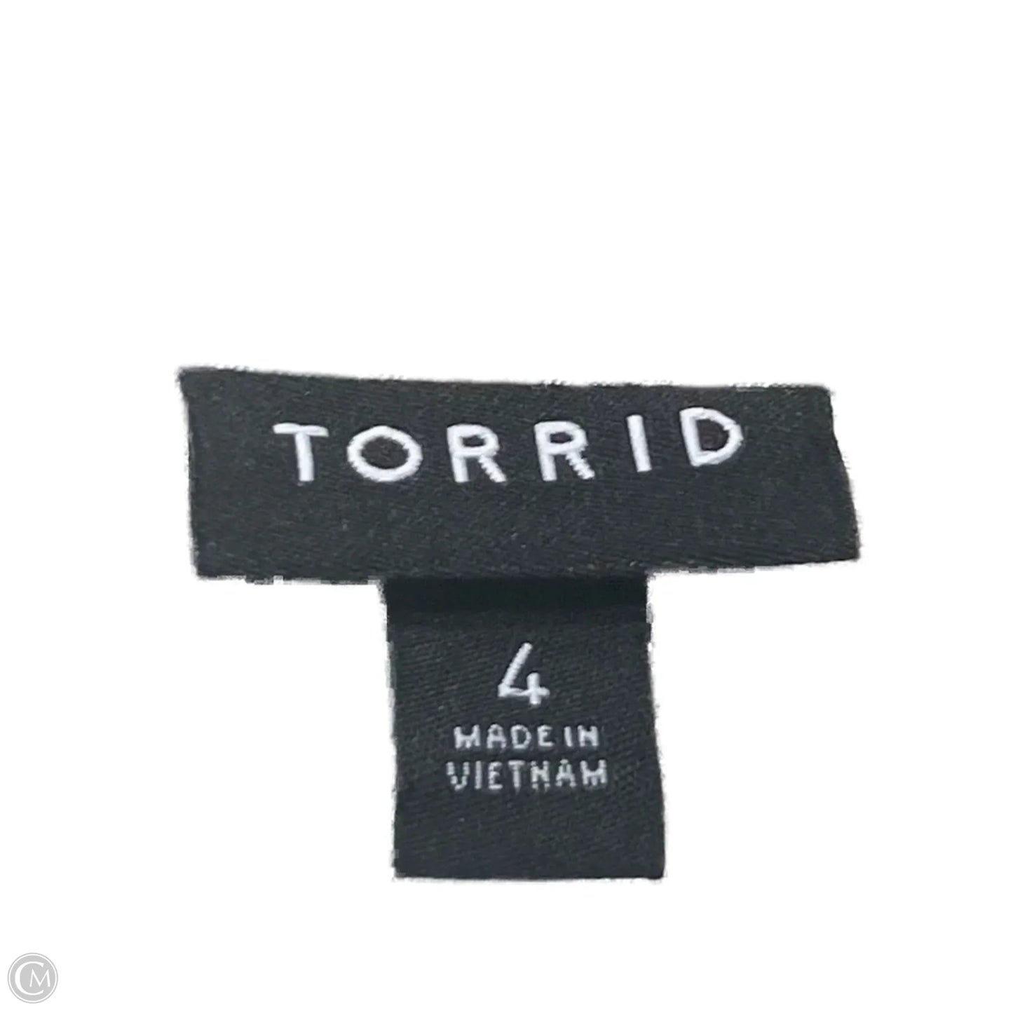 Dress Casual Short By Torrid In Blue & Yellow, Size: 4x