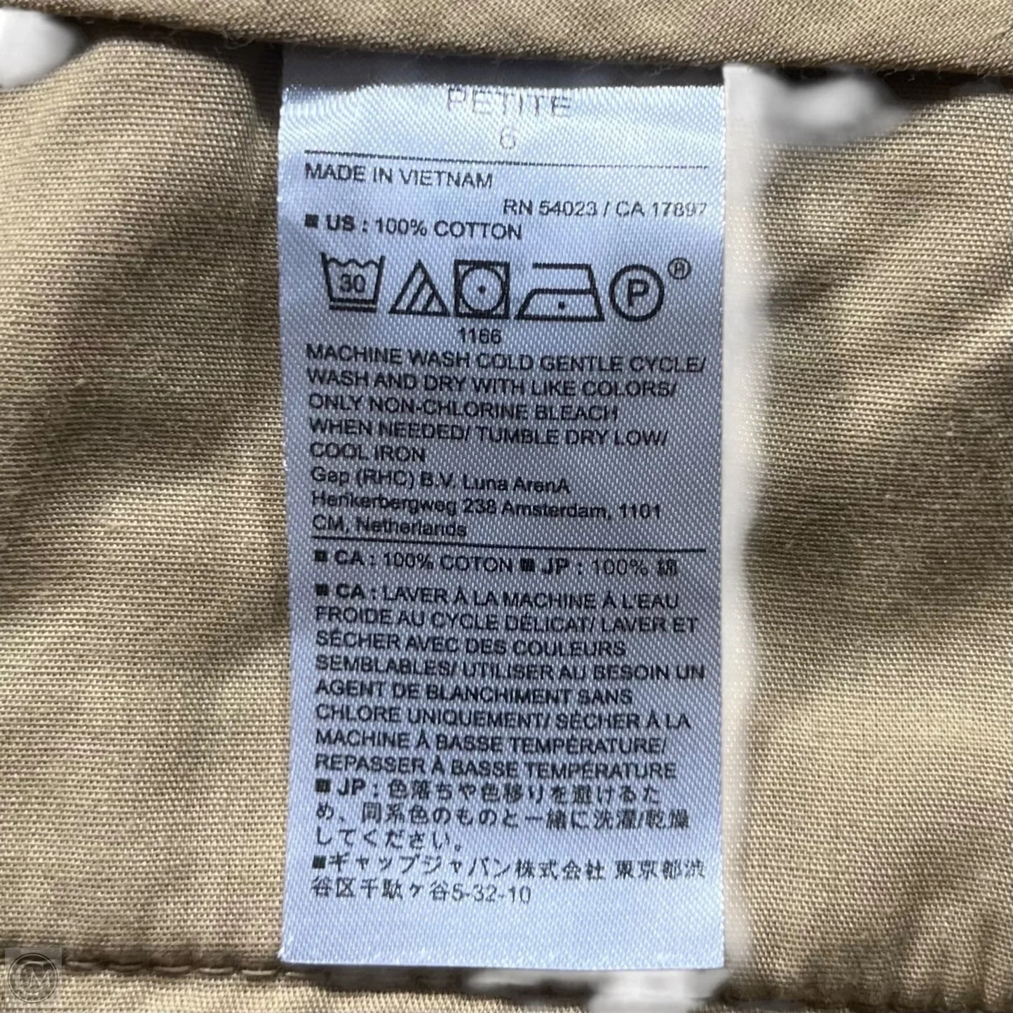 Pants Wide Leg By Banana Republic In Tan, Size: 6p