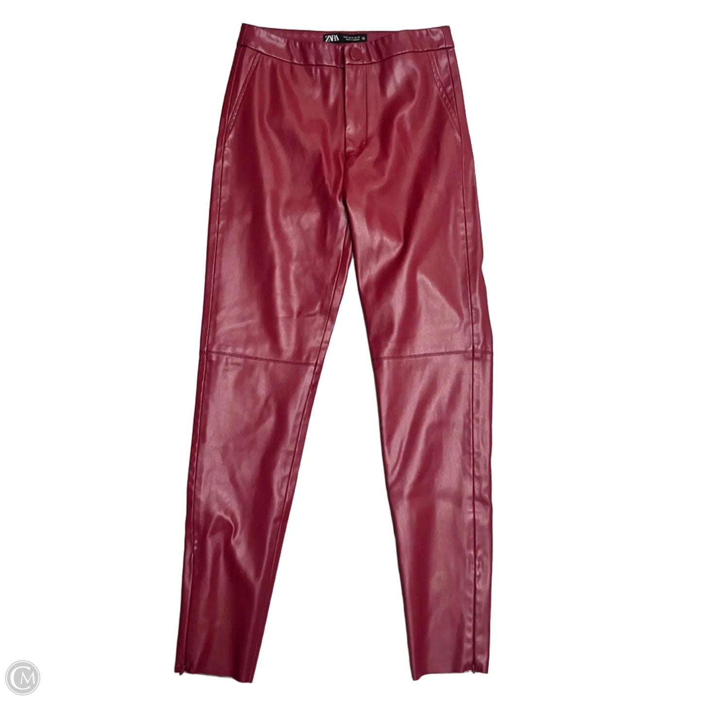 Pants Dress By Zara In Maroon, Size: S