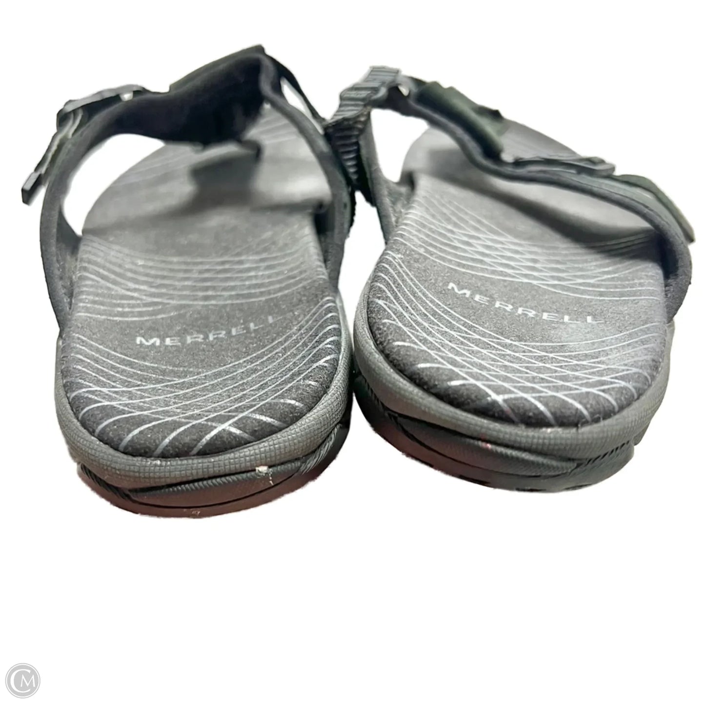 Sandals Flip Flops By Merrell In Black, Size: 6