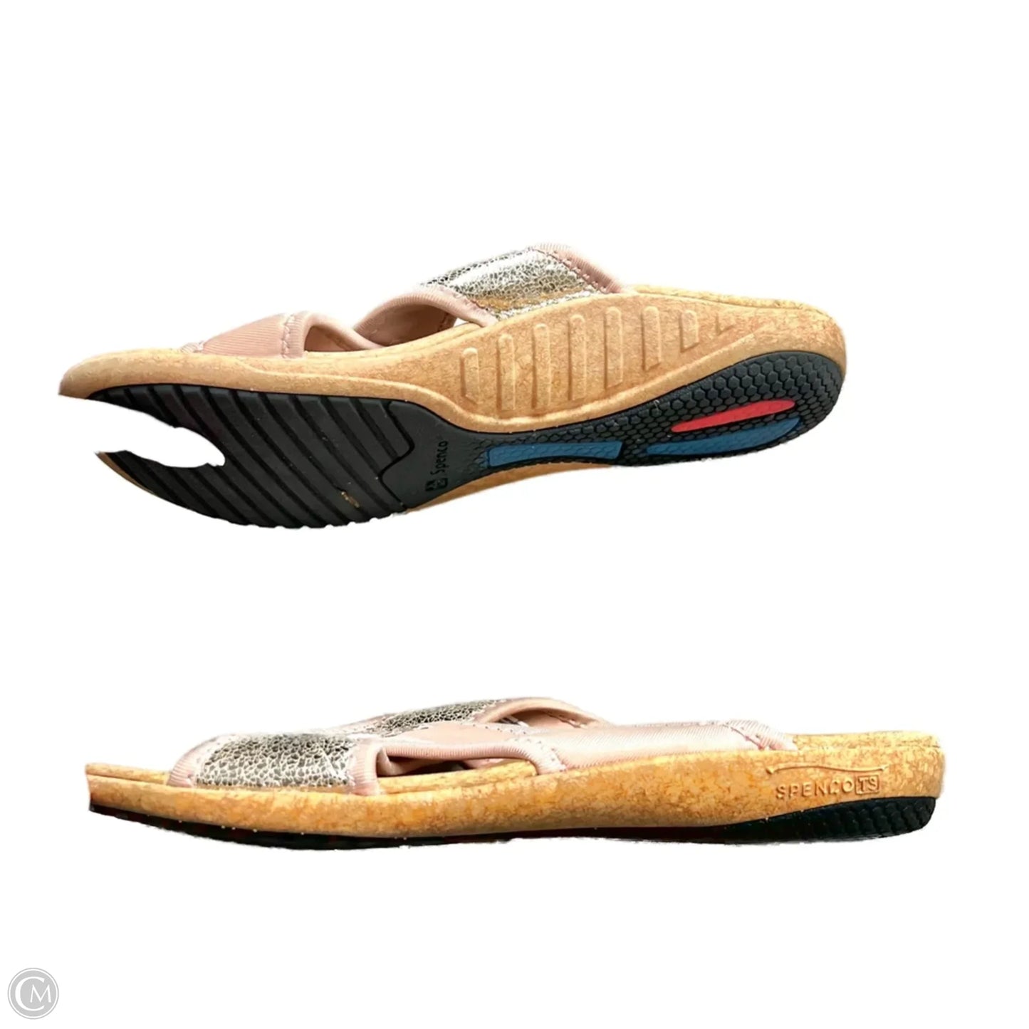 Sandals Flats By Spenco In Pink, Size: 8