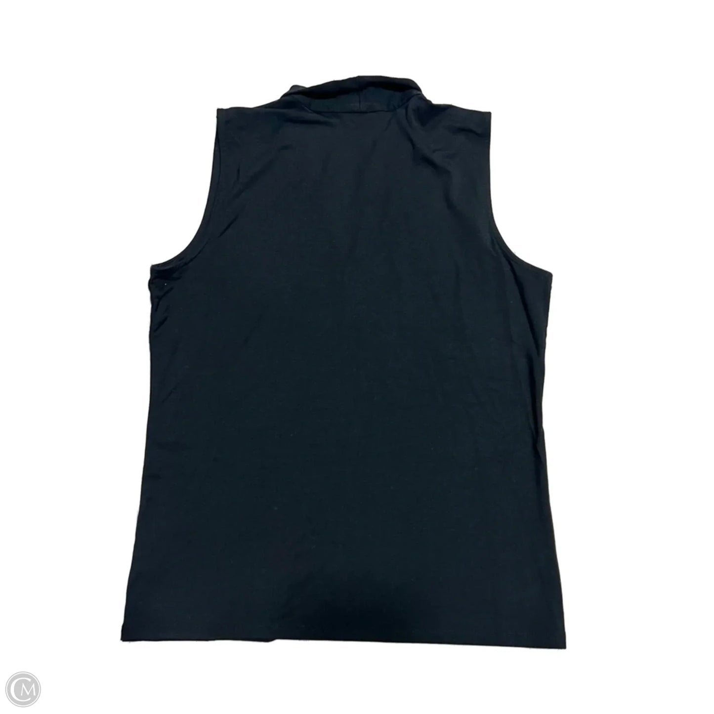 Top Sleeveless By Talbots In Black, Size: Mp