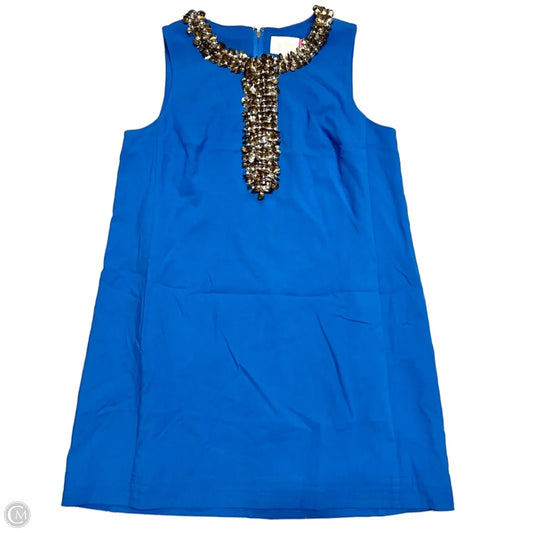 Dress Designer By Lilly Pulitzer In Blue & Gold, Size: Xxs