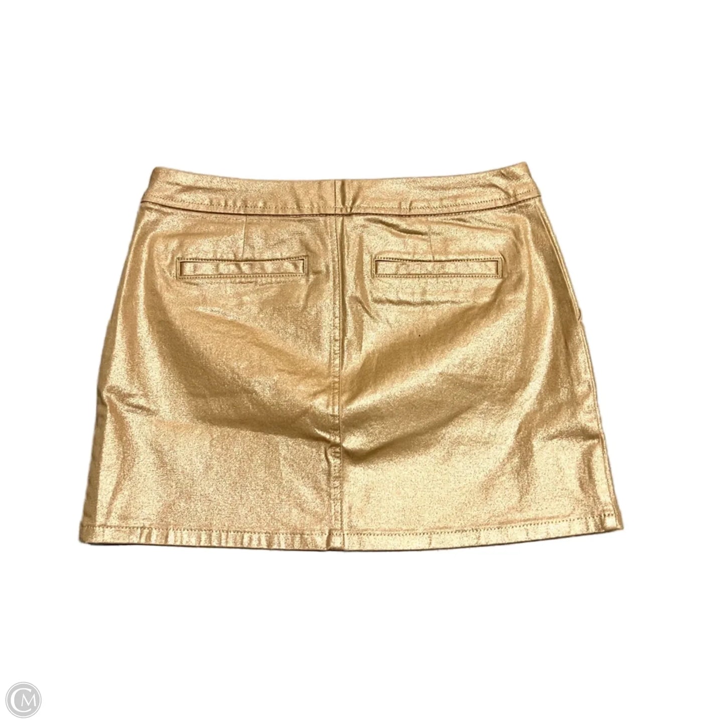 Skirt Designer By Lilly Pulitzer In Gold, Size: 2