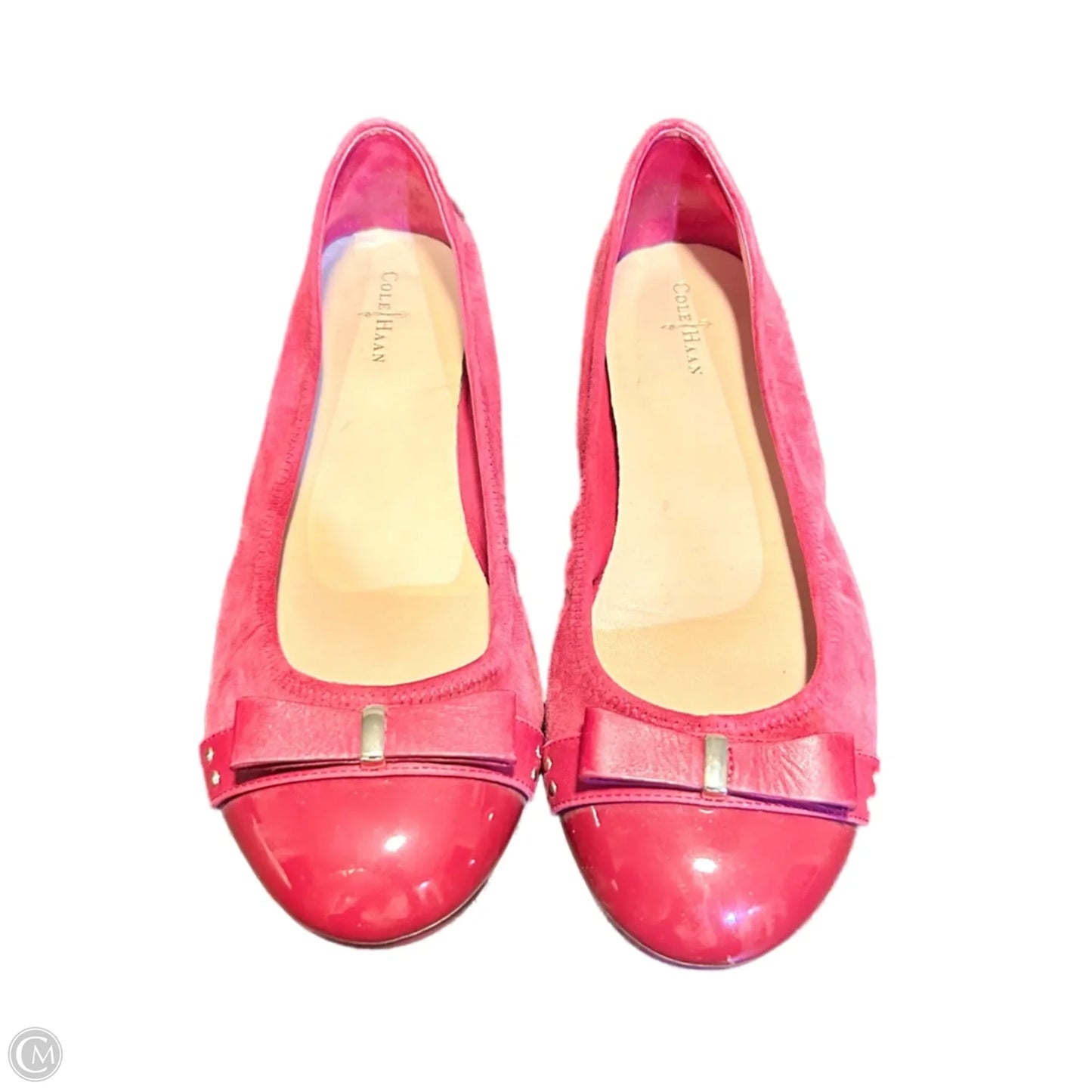 Shoes Flats By Cole-haan In Maroon, Size: 9