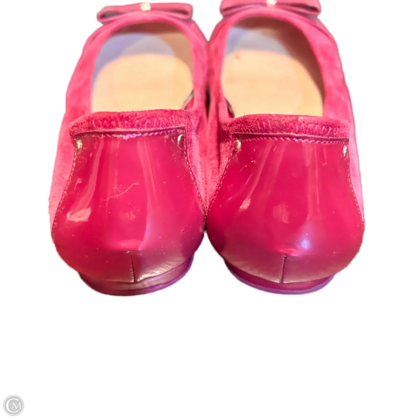 Shoes Flats By Cole-haan In Maroon, Size: 9