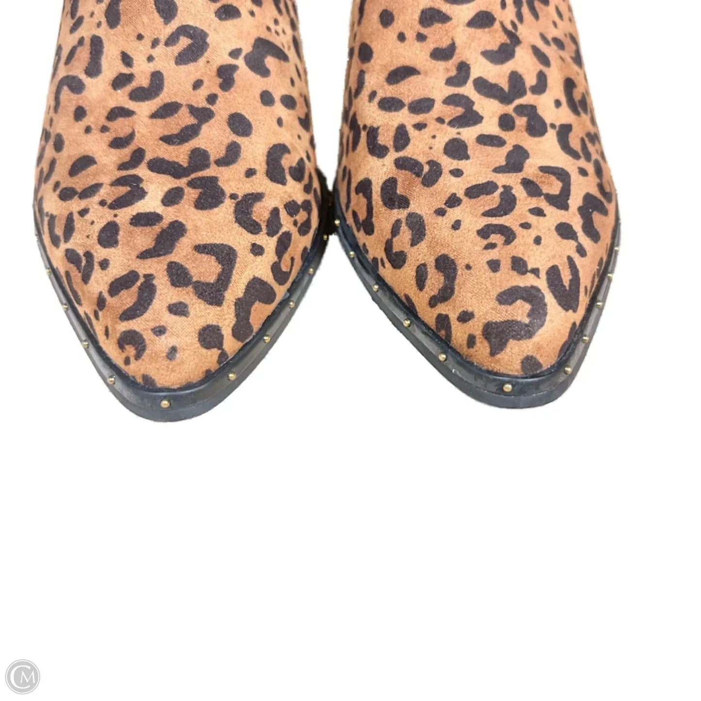 Boots Ankle Heels By Bar Iii In Animal Print, Size: 7