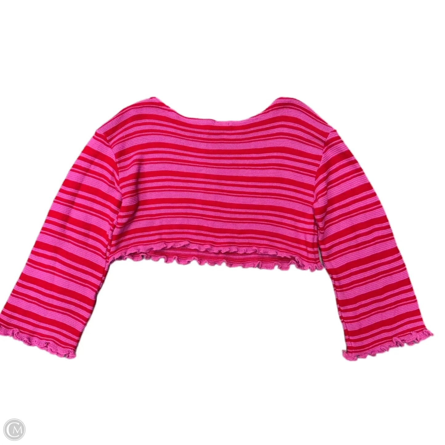 Sweater By Nasty Gal In Pink & Red, Size: M