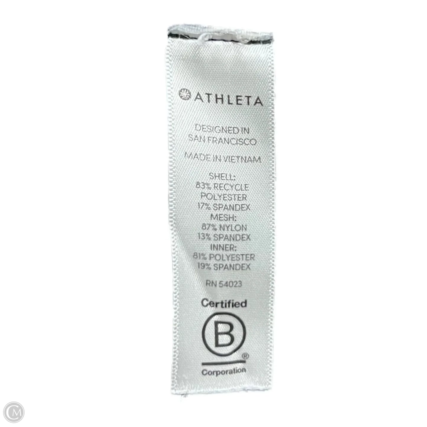 Athletic Skort By Athleta In Black, Size: S