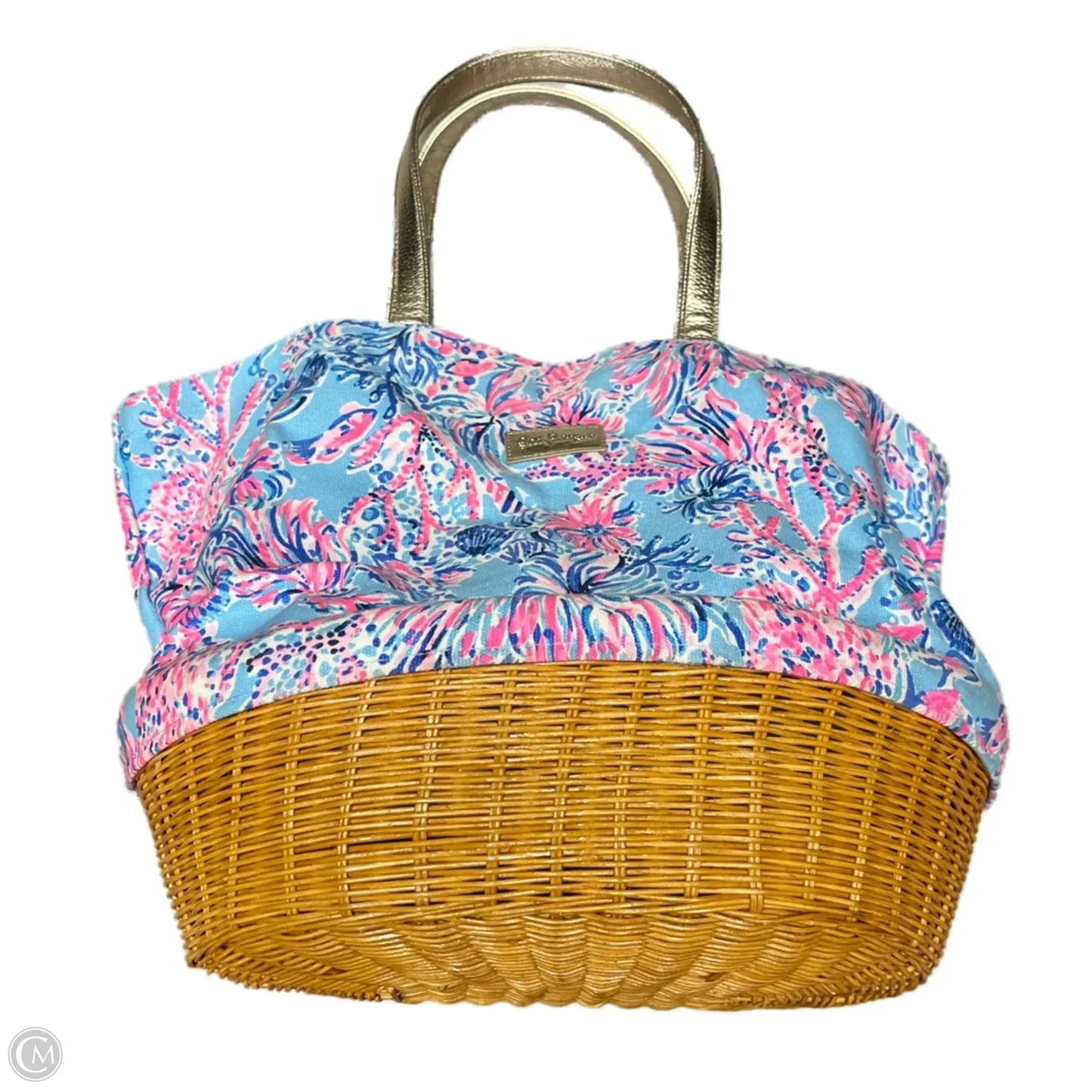 Handbag Designer By Lilly Pulitzer, Size: Large
