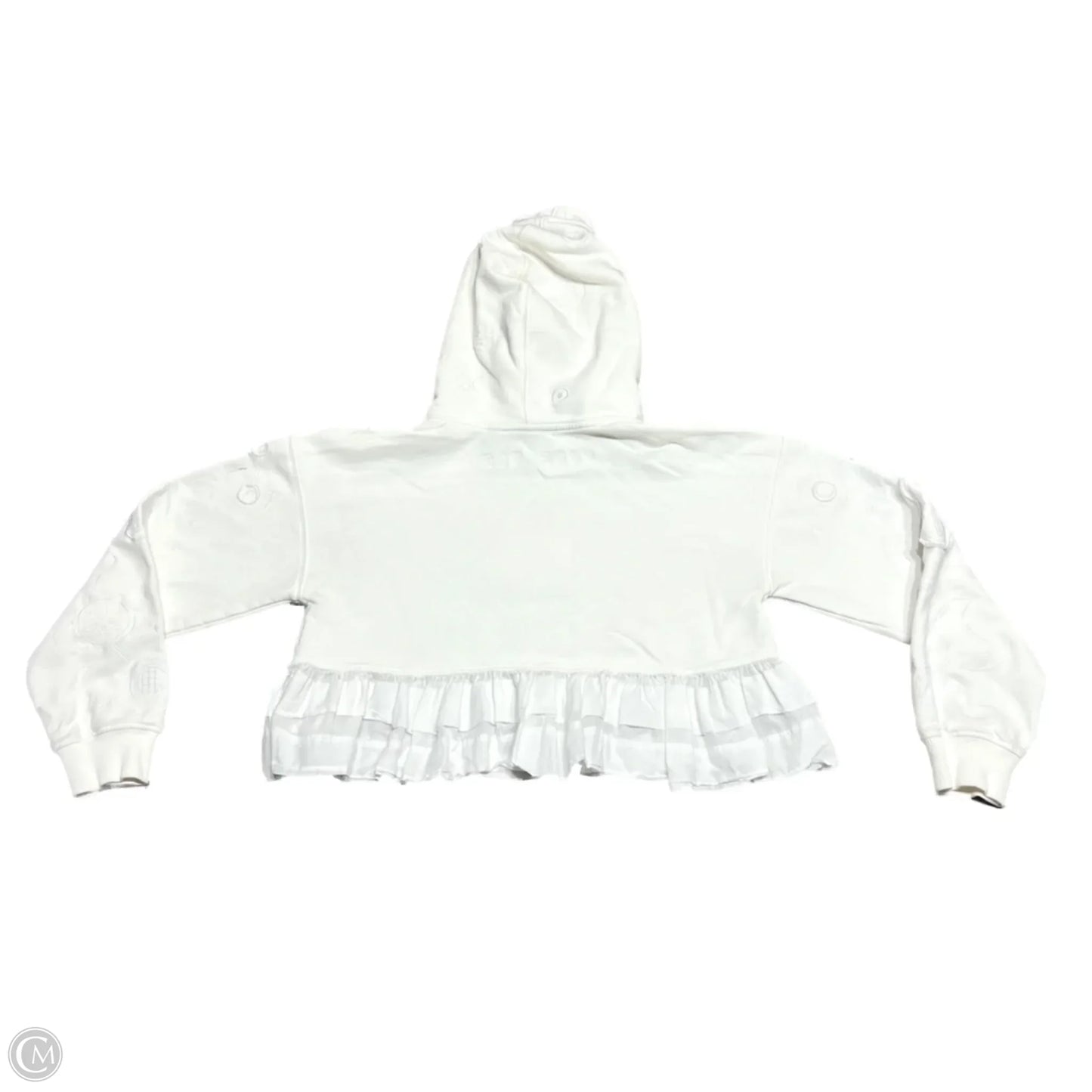 Sweatshirt Hoodie By Opening Ceremony In White, Size: S