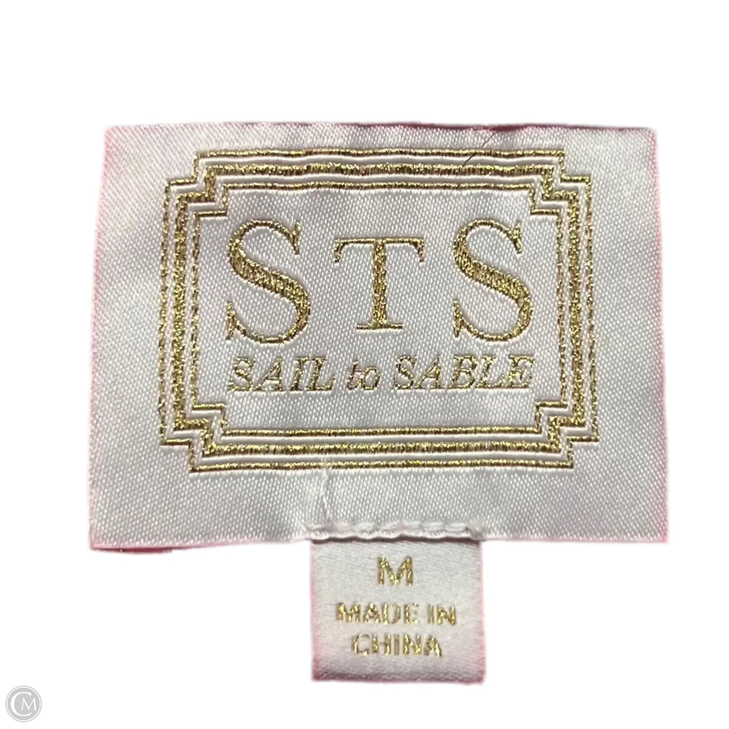 Dress Casual Short By Sail To Sable In Pink & Tan, Size: M