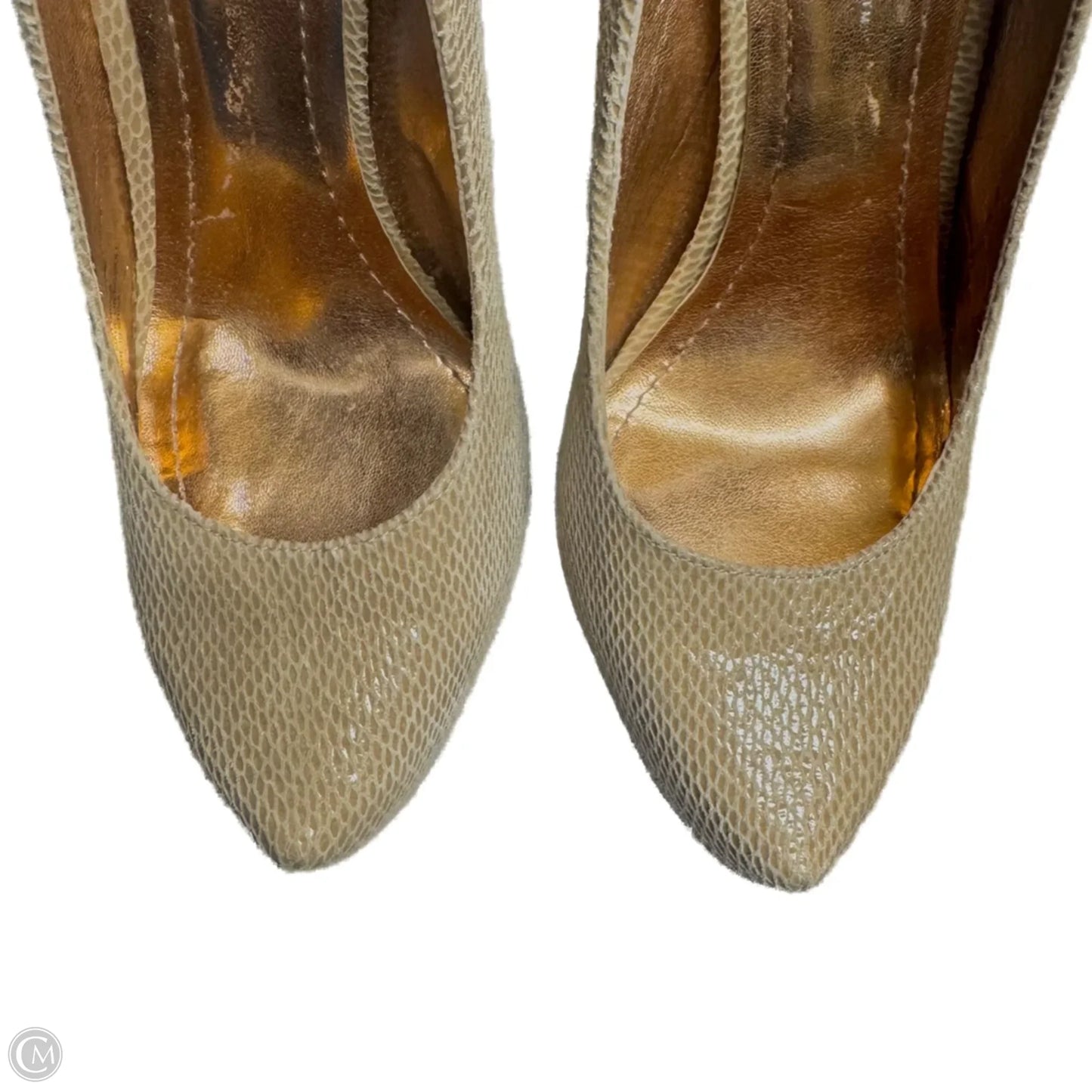 Shoes Heels Stiletto By Bcbgeneration In Snakeskin Print, Size: 7