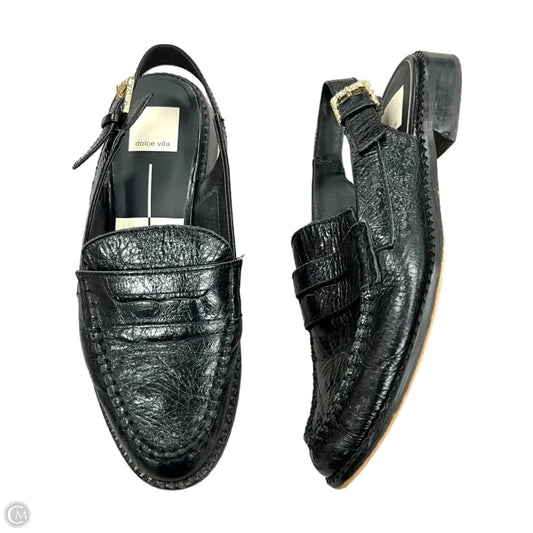 Shoes Flats By Dolce Vita In Black & Gold, Size: 7