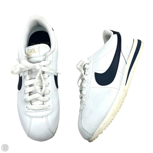 Shoes Athletic By Nike In Blue & White, Size: 7