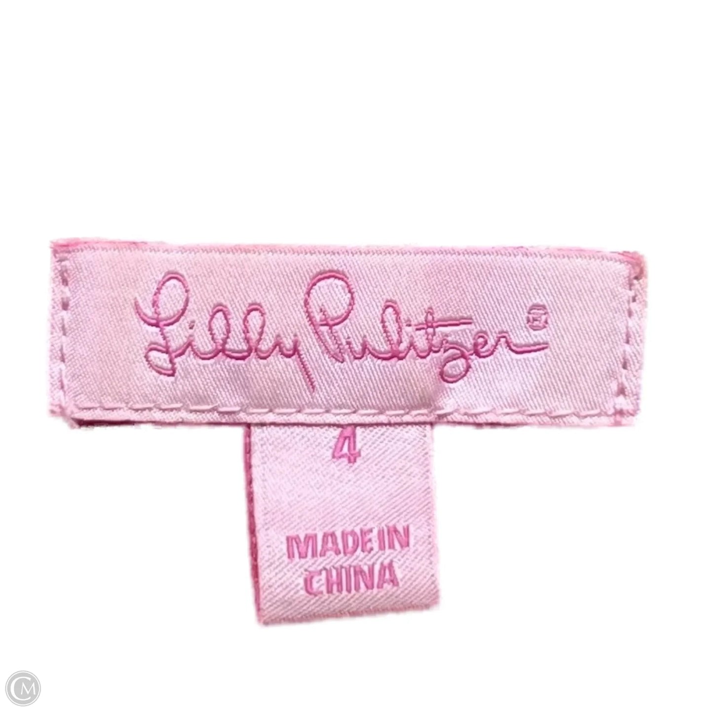 Dress Designer By Lilly Pulitzer In Orange & Pink, Size: 4