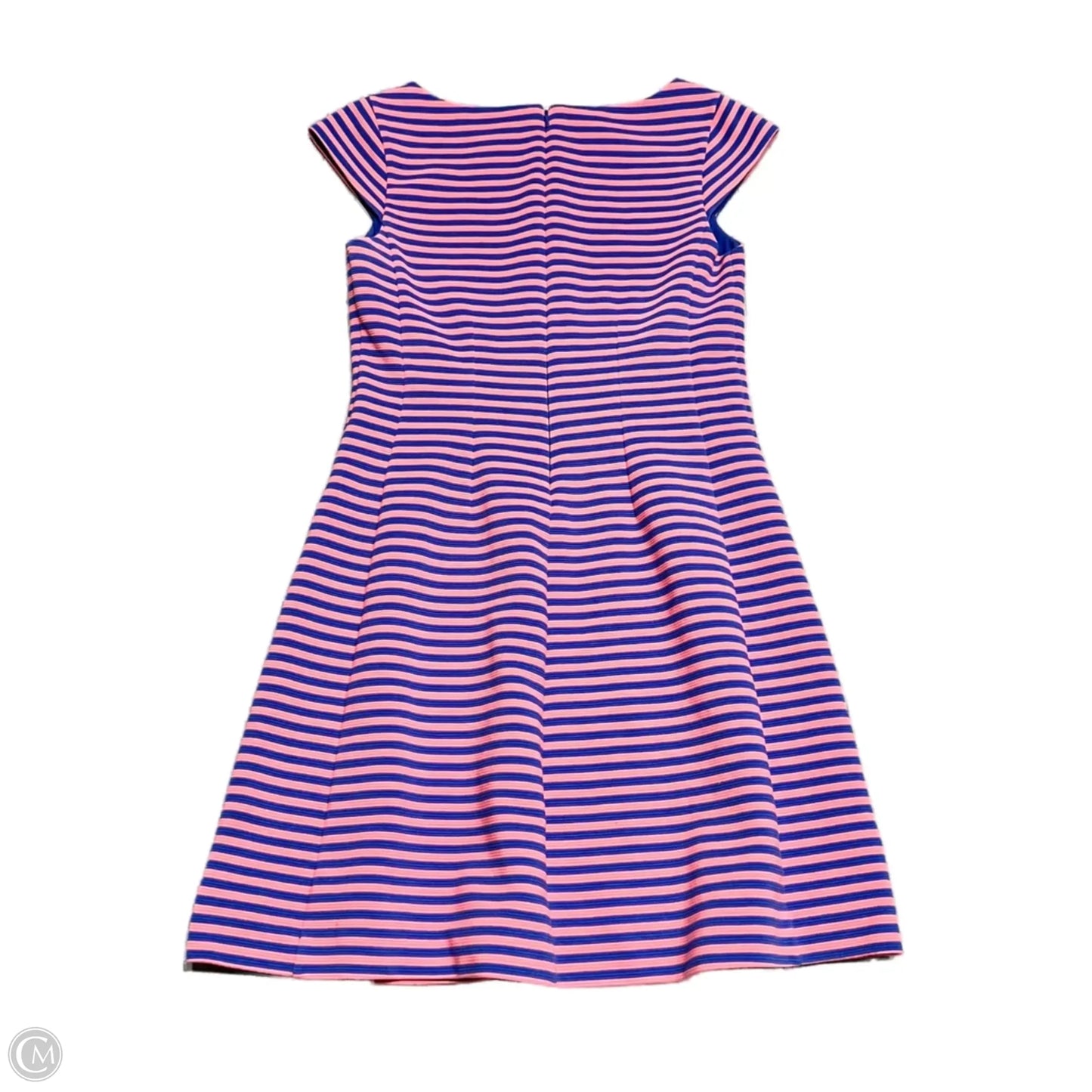 Dress Designer By Lilly Pulitzer In Blue & Orange, Size: M