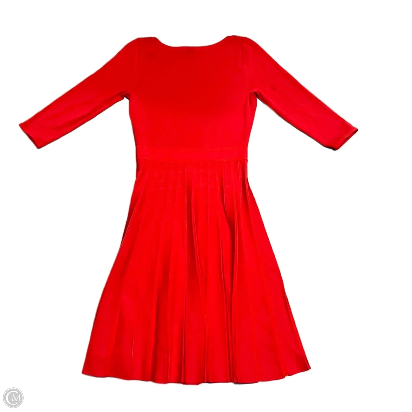 Dress Sweater By Ann Taylor In Red, Size: S